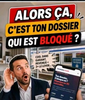 Vidéo TikTok Locataire Averti : « Alors ça, c'est ton dossier qui est bloqué ? »
